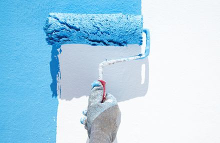 Anstrich Hauswand, Fassade streichen