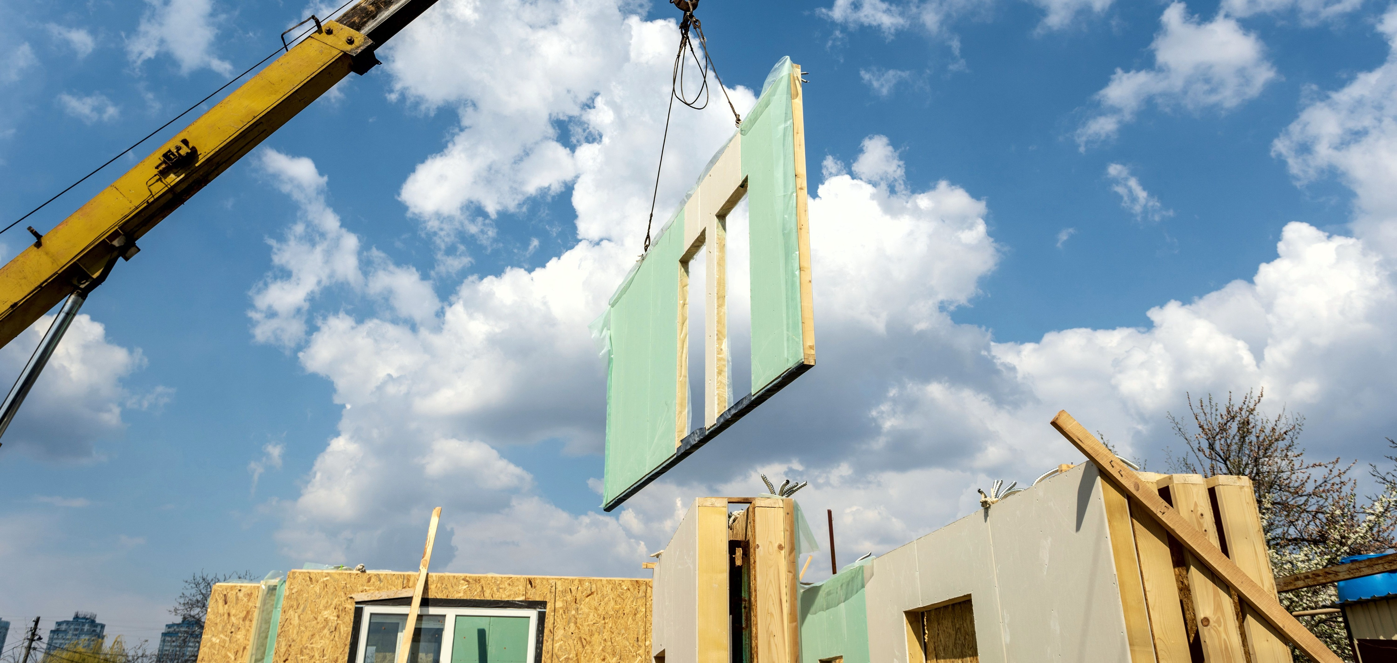 Fertighaus Fassade verputzen oder anstreichen