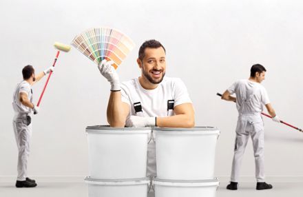 Streichen und lackieren für Ihre Wohnräume und Geschäftsräume